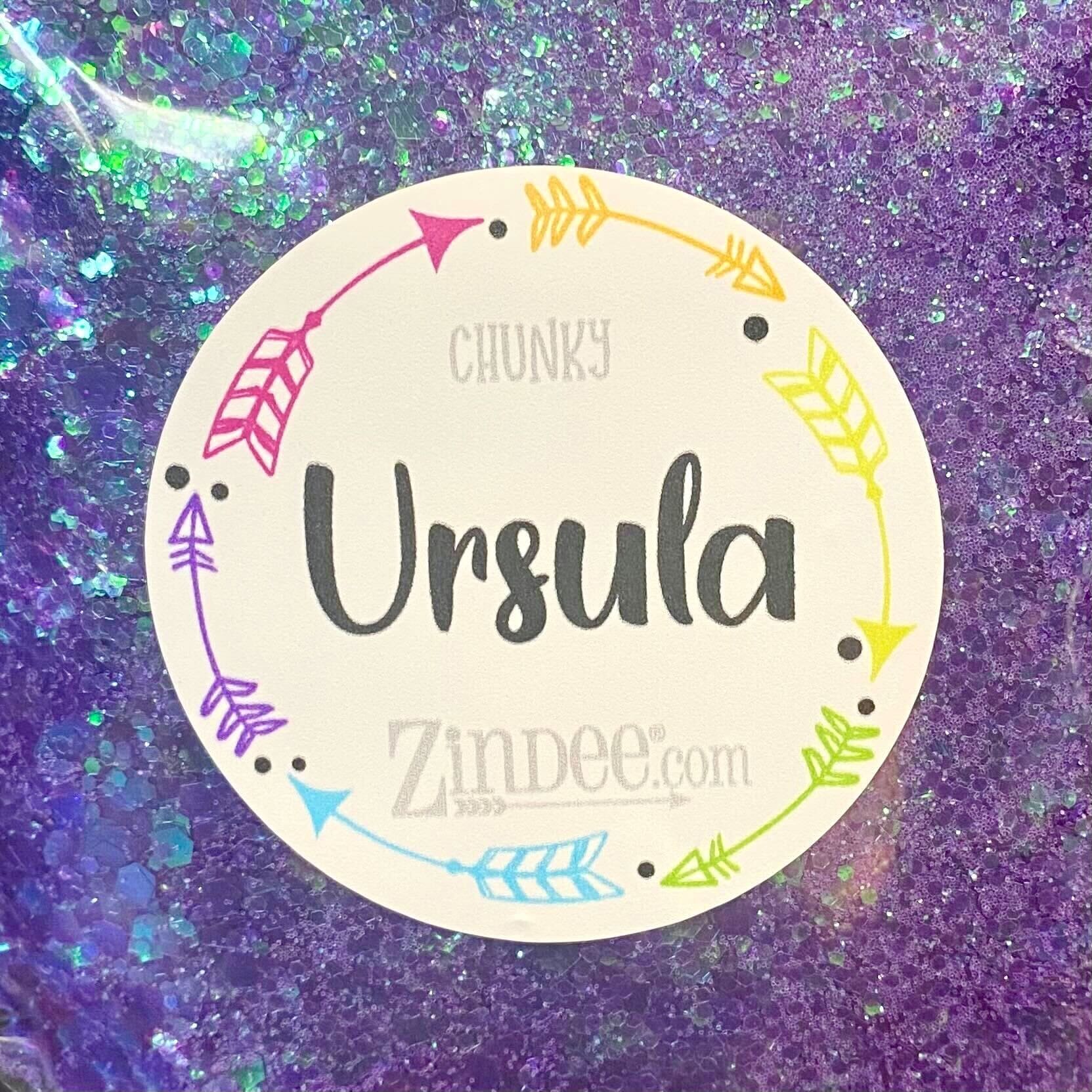 Ursula Chunky Polyester Glitter