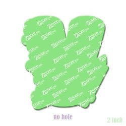 Vaccinate Monogram acrylic blank (2 inch) NO HOLE