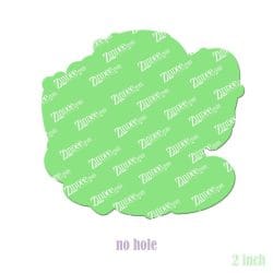 Alternative view of Valentine Cactus – Acrylic Badge Reel Blank (2") No Hole | Optional Sticker or UV DTF