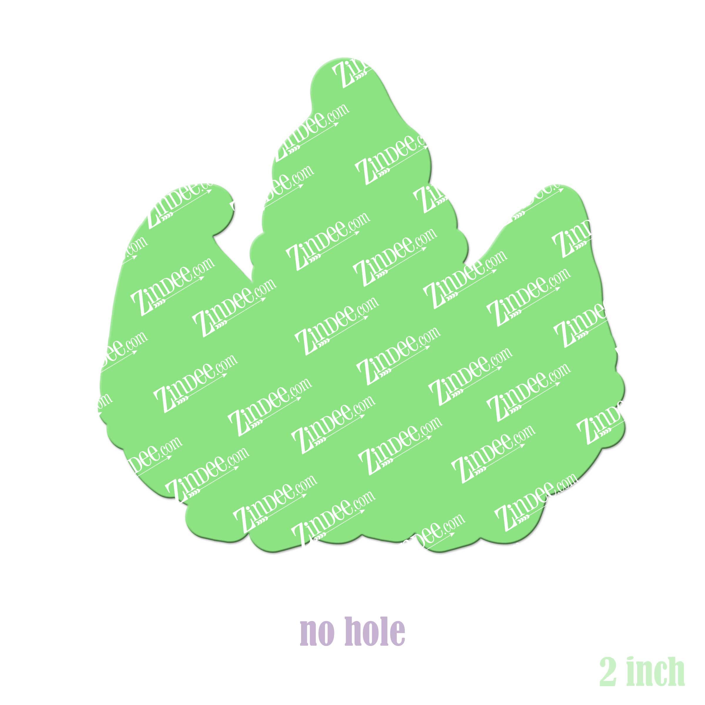 Alternative view of Valentine Gnomes Acrylic Blank- Sticker- UV DTF (2 inch) NO HOLE