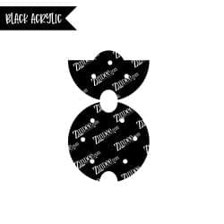 Vent Clip Acrylic (Black) FULL SET