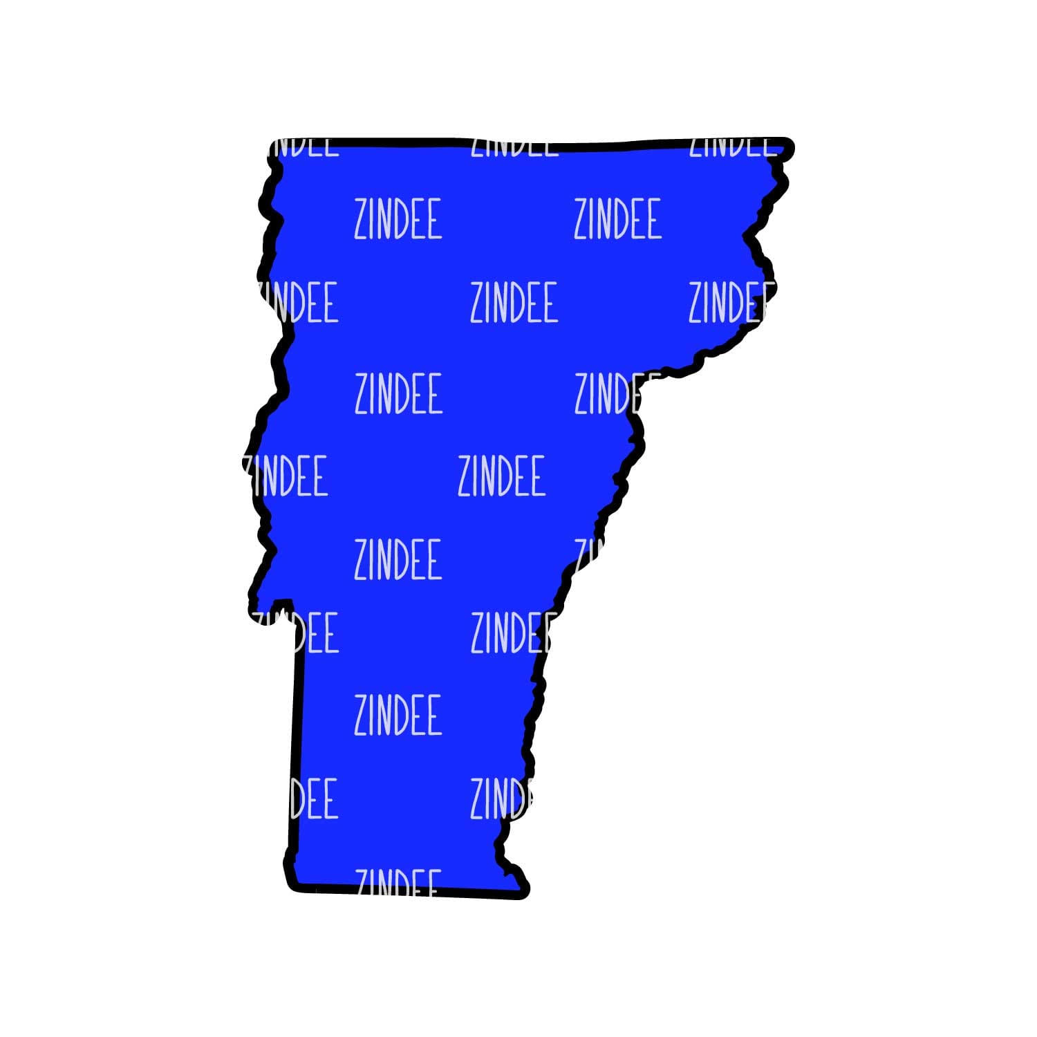 Vermont Acrylic Blank- Sticker- UV DTF (3 inch)