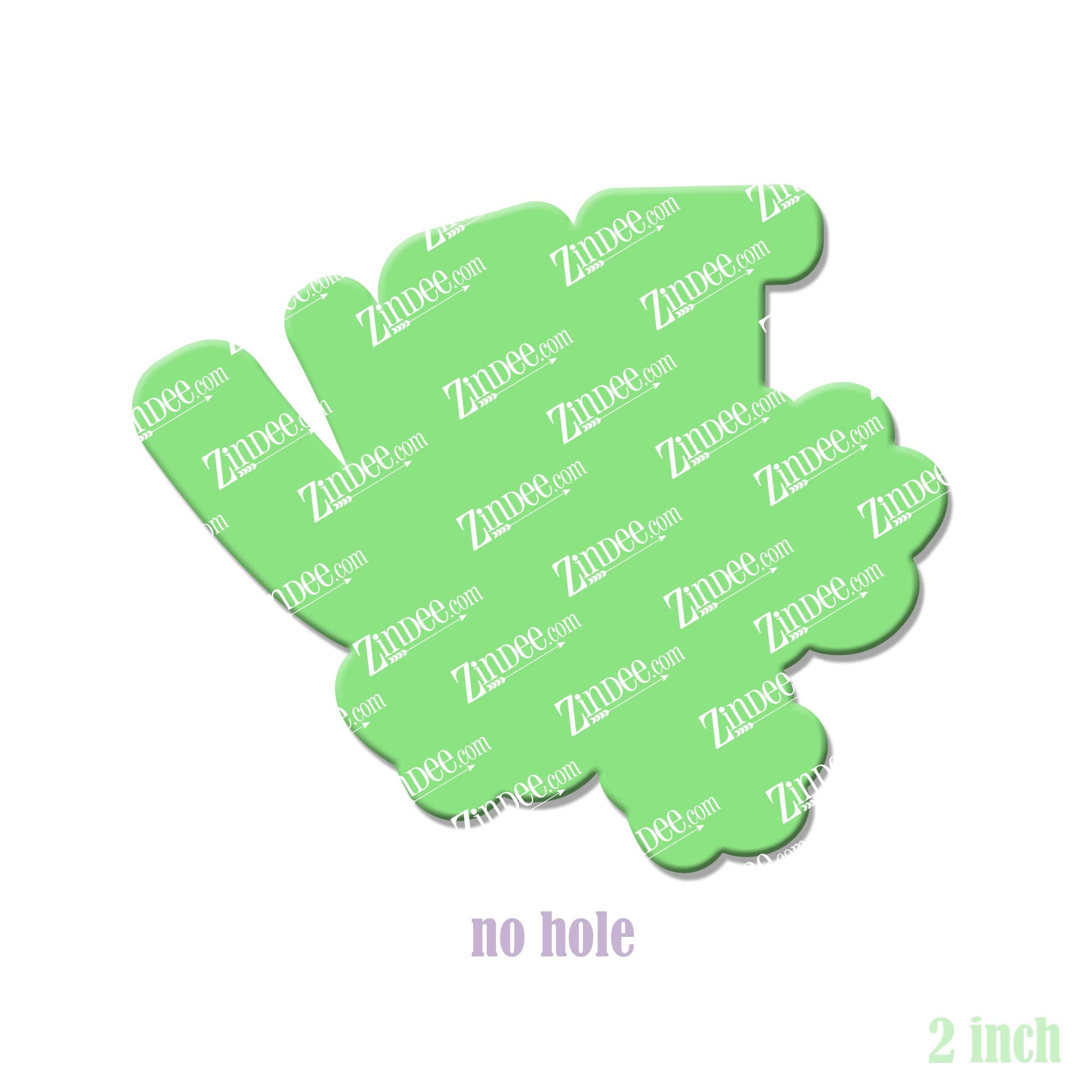 Alternative view of Vet Acrylic Blank- Sticker- UV DTF (2 inch) NO HOLE