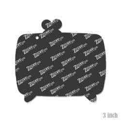 Alternative view of Vintage TV Acrylic Blank- Sticker- UV DTF (3 inch)