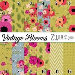 Vintage Blooms (vinyl)