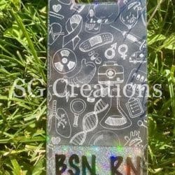 Alternative view of Medical Chalkboard seamless (vinyl)