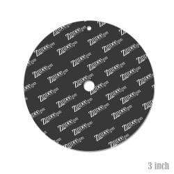 Alternative view of Vinyl Record – Acrylic Keychain Blank (3") | Optional Sticker or UV DTF