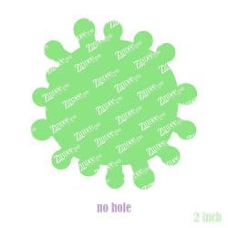 Virus acrylic blank (2 inch) NO HOLE