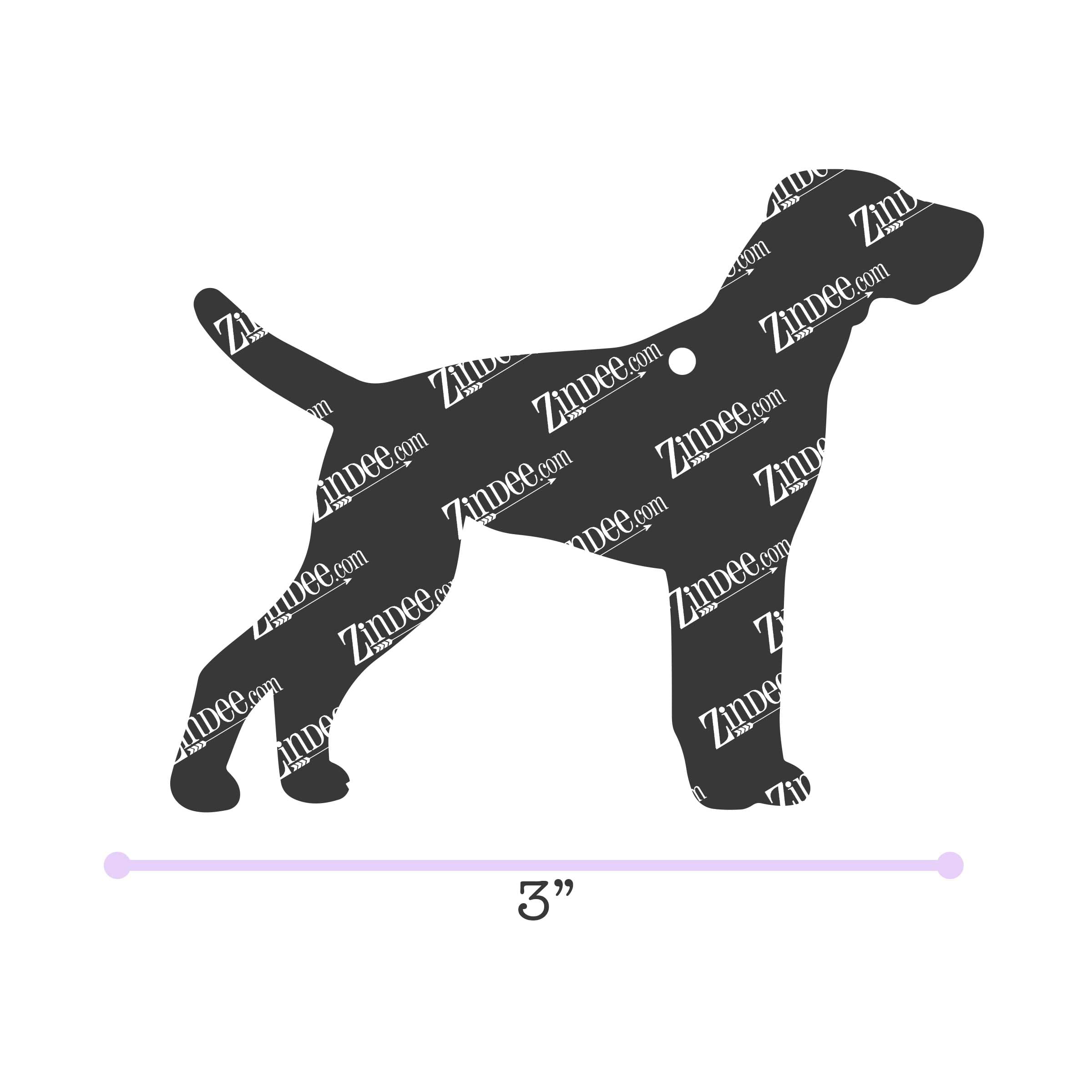 Vizsla Dog Breed acrylic blank (3 inch)