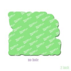 Alternative view of Wash Your Hands – Acrylic Badge Reel Blank (2") No Hole | Optional Sticker or UV DTF