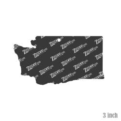 Alternative view of Washington – Acrylic Keychain Blank (3") | Optional Sticker or UV DTF