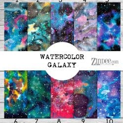 Watercolor Galaxy 3 (vinyl)
