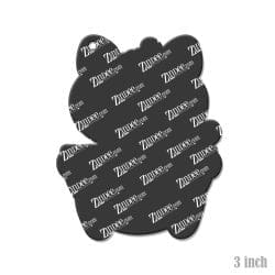 Alternative view of Watermelon Cat Acrylic Blank- Sticker- UV DTF (3 inch)