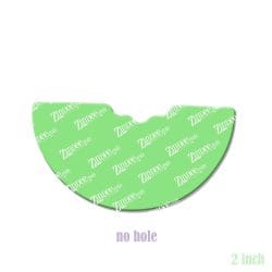 Alternative view of Watermelon Slice – Acrylic Badge Reel Blank (2") No Hole | Optional Sticker or UV DTF