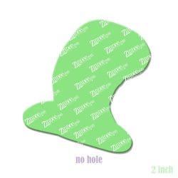 Alternative view of Whimsical Hat – Acrylic Badge Reel Blank (2") No Hole | Optional Sticker or UV DTF