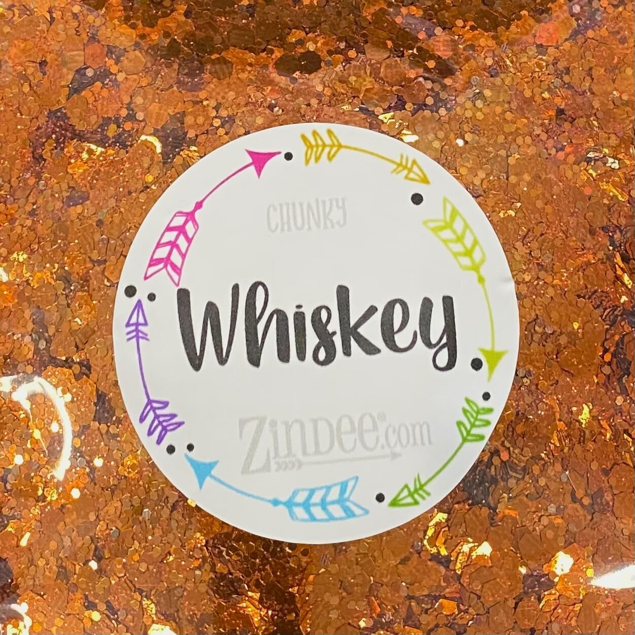 Whiskey Chunky Polyester Glitter