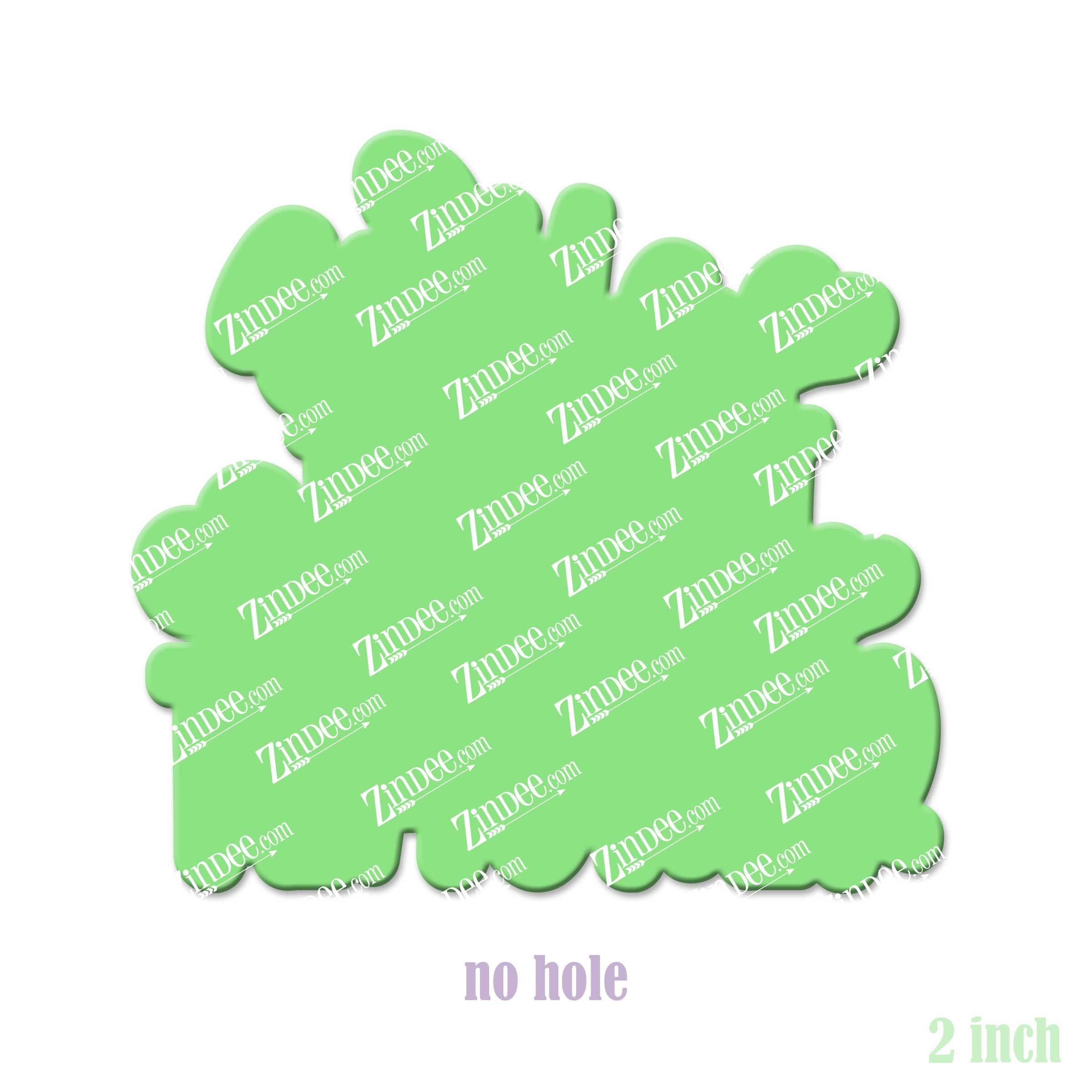 Alternative view of Wife Mom Teacher Acrylic Blank- Sticker- UV DTF (2 inch) NO HOLE