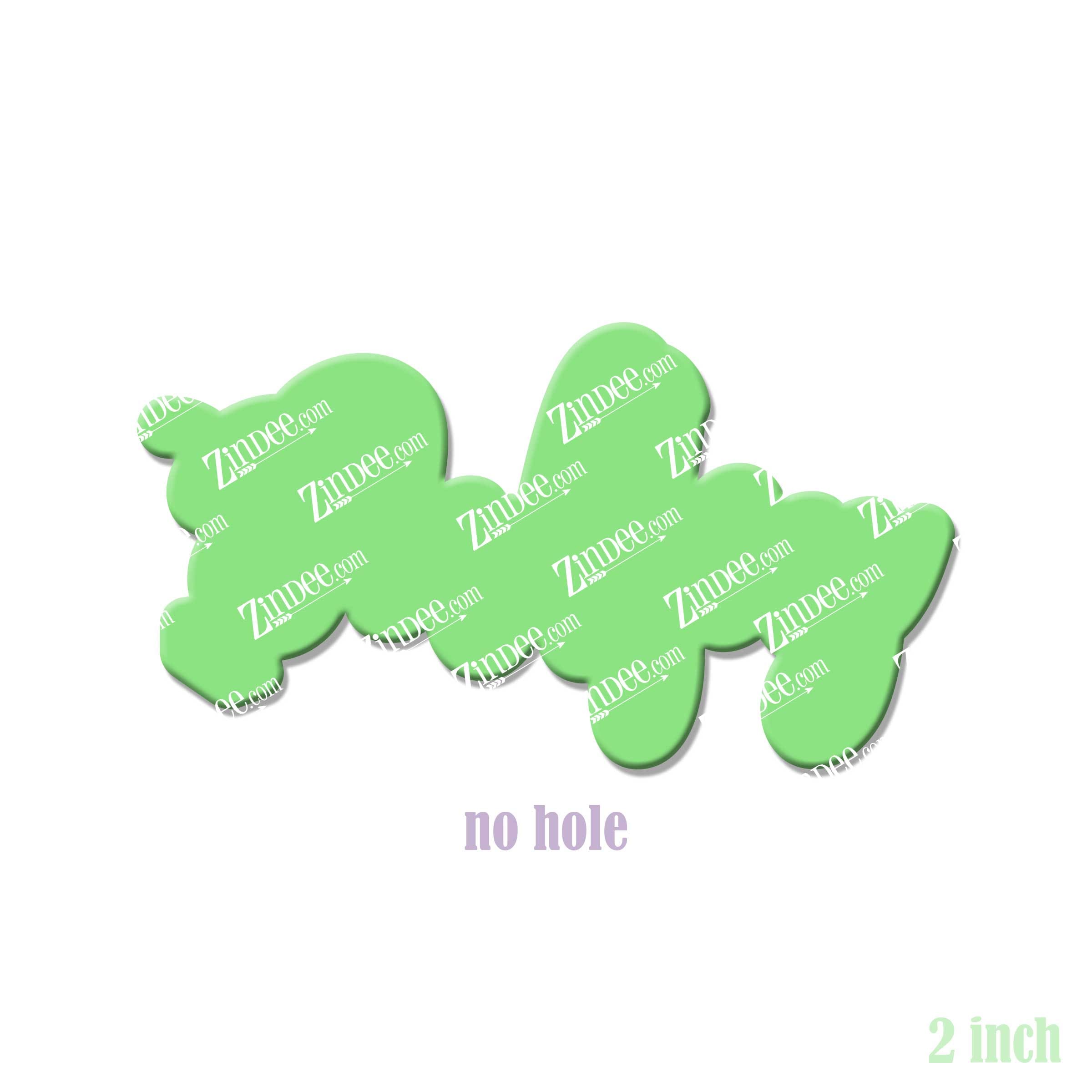 Wifey with Ring acrylic blank (2 inch) NO HOLE (5 piece minimum)