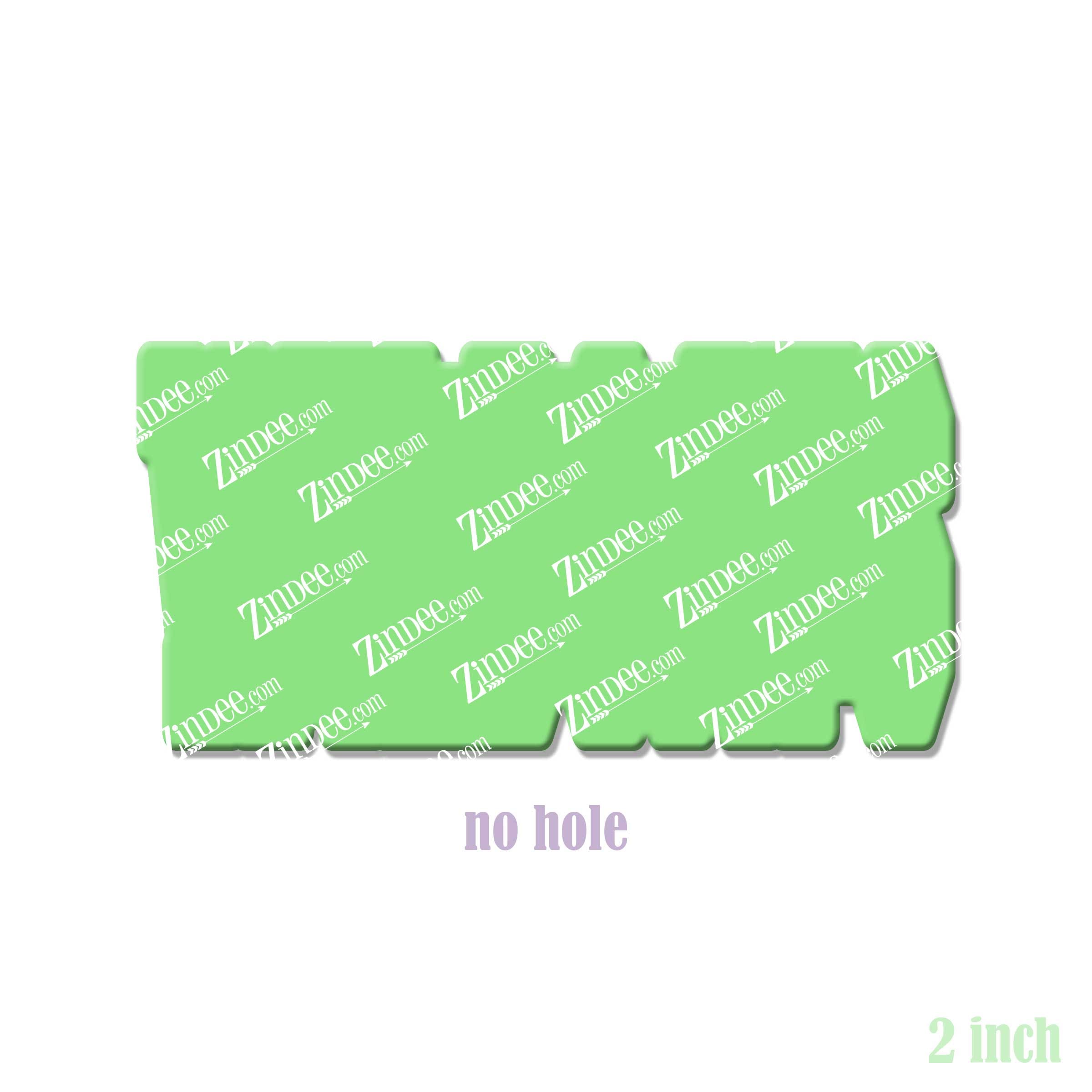 Alternative view of Wildcats (word) Acrylic Blank- Sticker- UV DTF (2 inch) NO HOLE