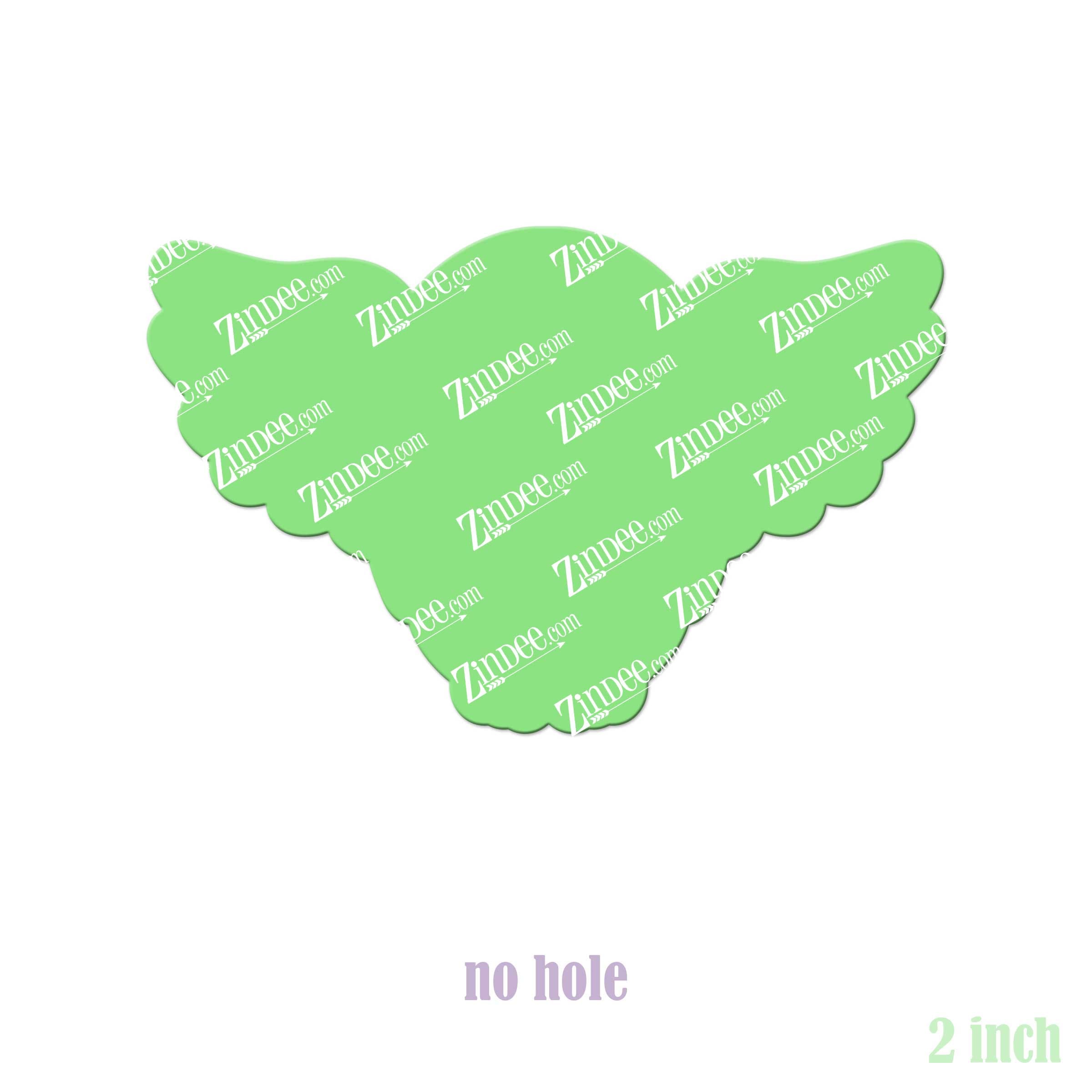 Alternative view of Winged Owl Acrylic Blank- Sticker- UV DTF (2 inch) NO HOLE