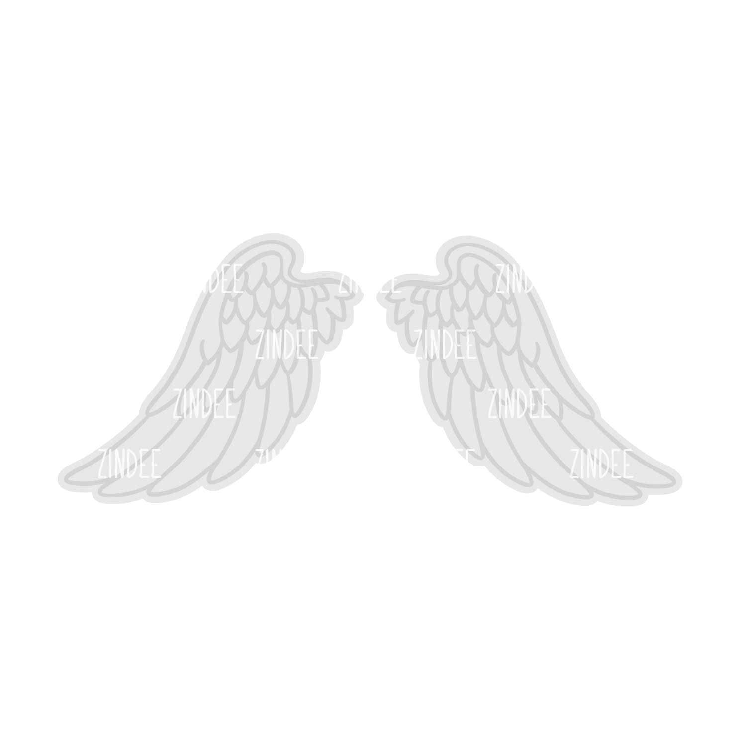 Wings Add On (Set of 2) 2.4X2.1 inch - Image 2