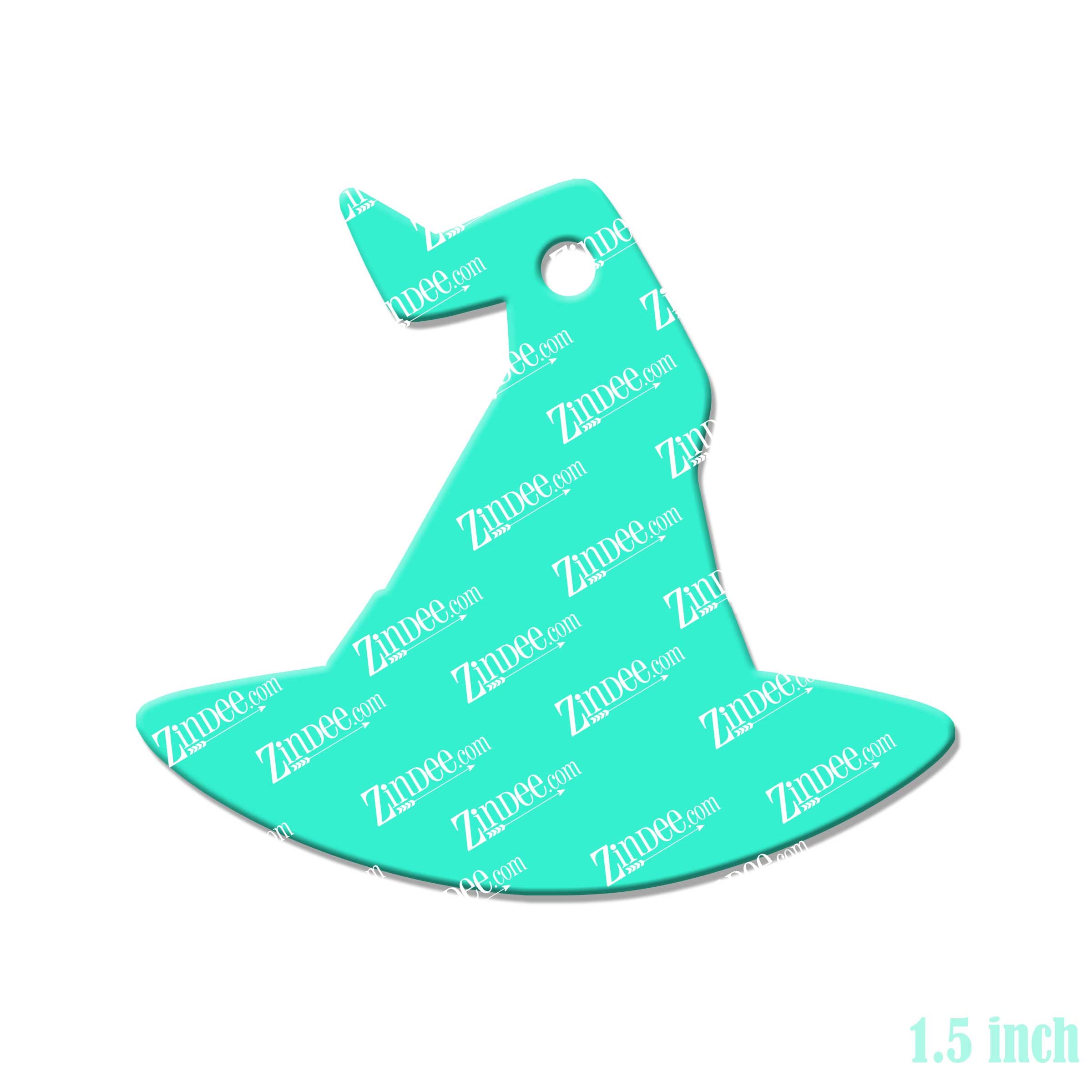Witch Hat Acrylic Blank- Sticker- UV DTF (1.5 inch) - Image 2
