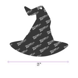 Alternative view of Witch Hat – Acrylic Keychain Blank (3") | Optional Sticker or UV DTF