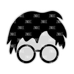 Wizard Boy Acrylic Blank- Sticker- UV DTF (2.5 inch)