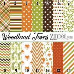 Woodland Foxes (vinyl)