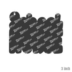 Alternative view of Word School Nurse Acrylic Blank- Sticker- UV DTF (3 inch)