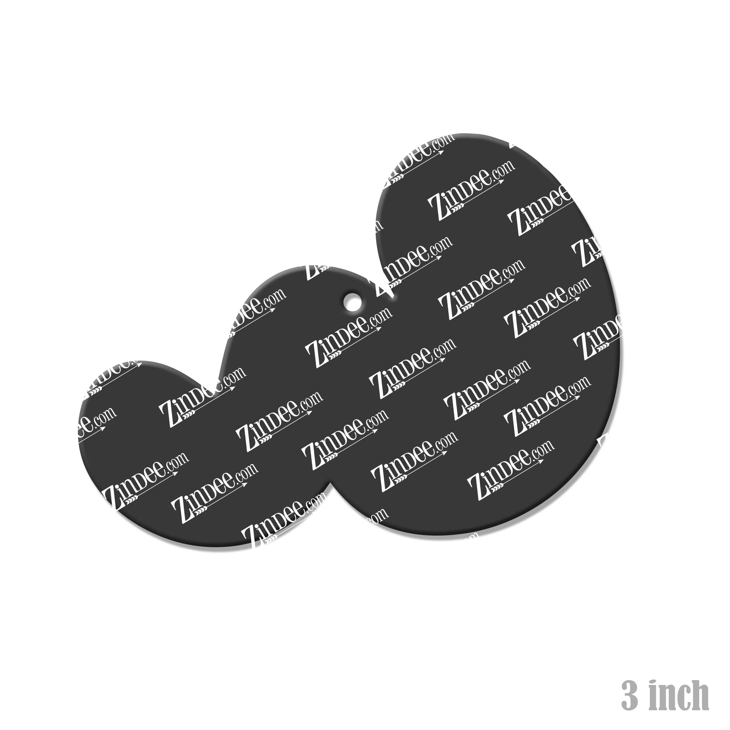 Worm acrylic blank (3 inch) (5 piece minimum)