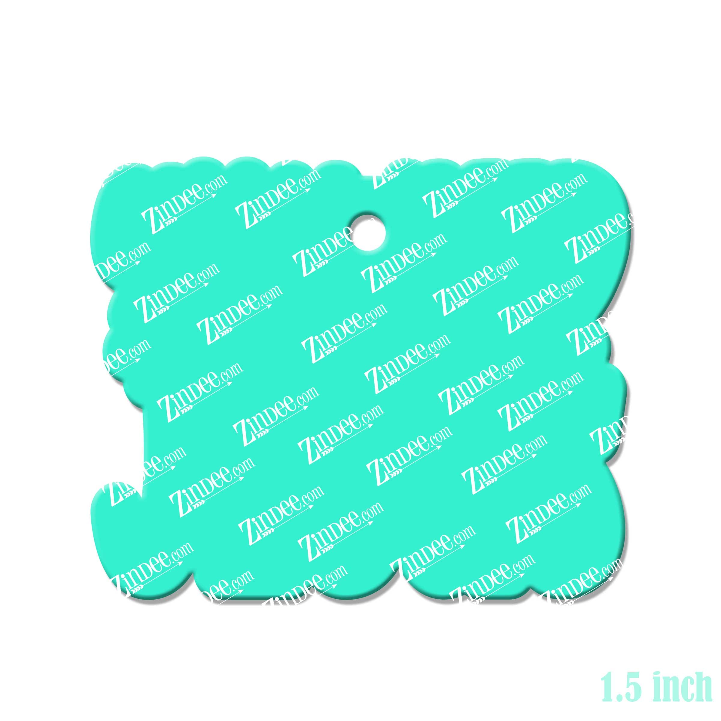 Y'all Need Jesus Acrylic Blank- Sticker- UV DTF (1.5 inch) - Image 2