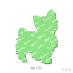 Yorkie acrylic blank (2 inch) NO HOLE