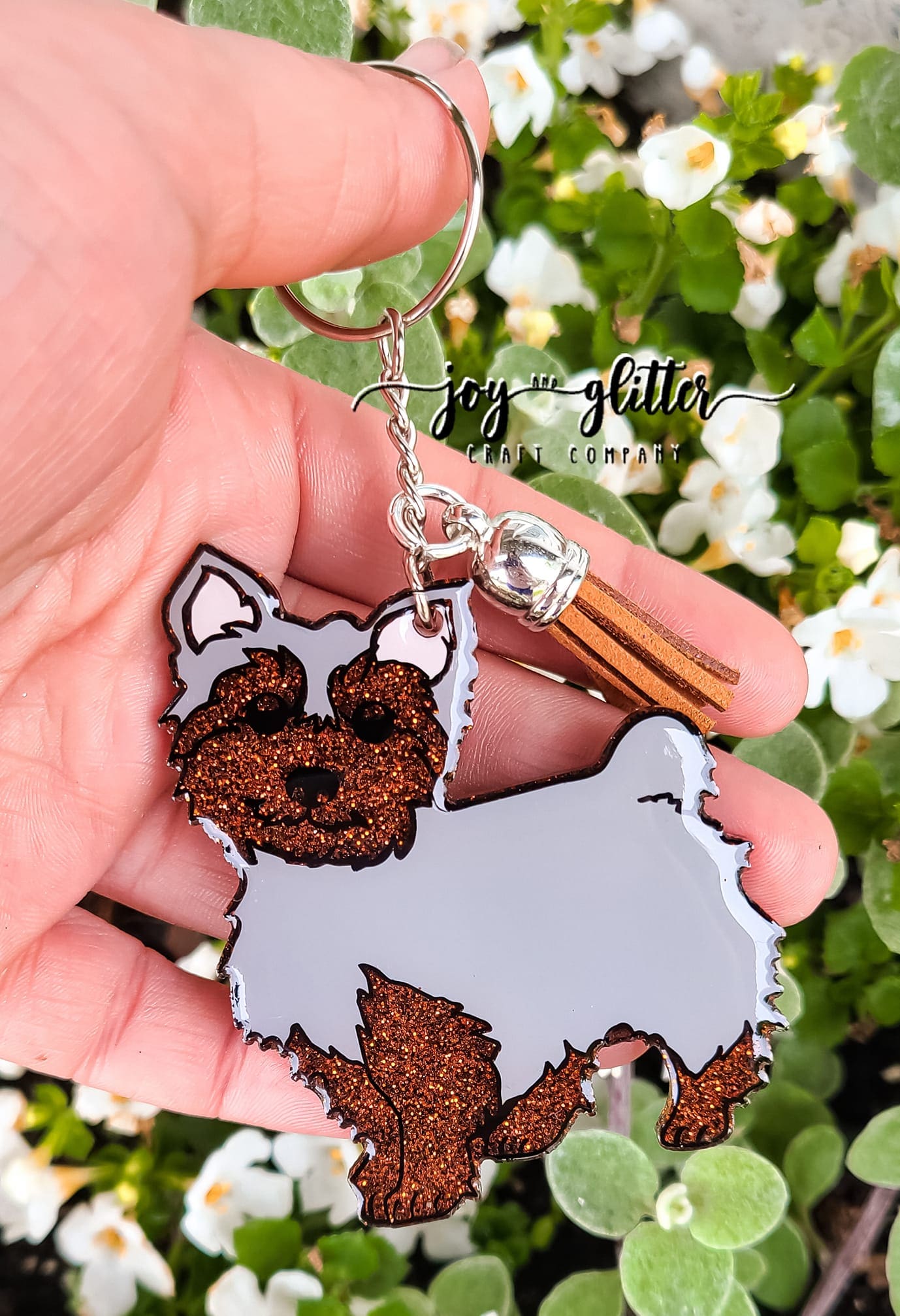 Yorkie acrylic blank (3 inch) - Image 6