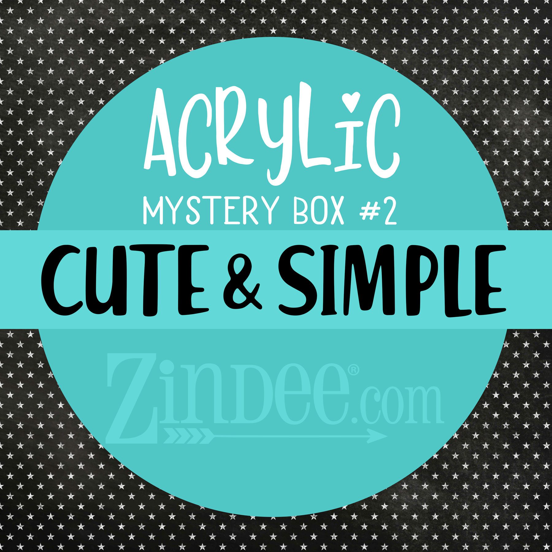 Acrylic Mystery Collection #2 (cute & simple theme)