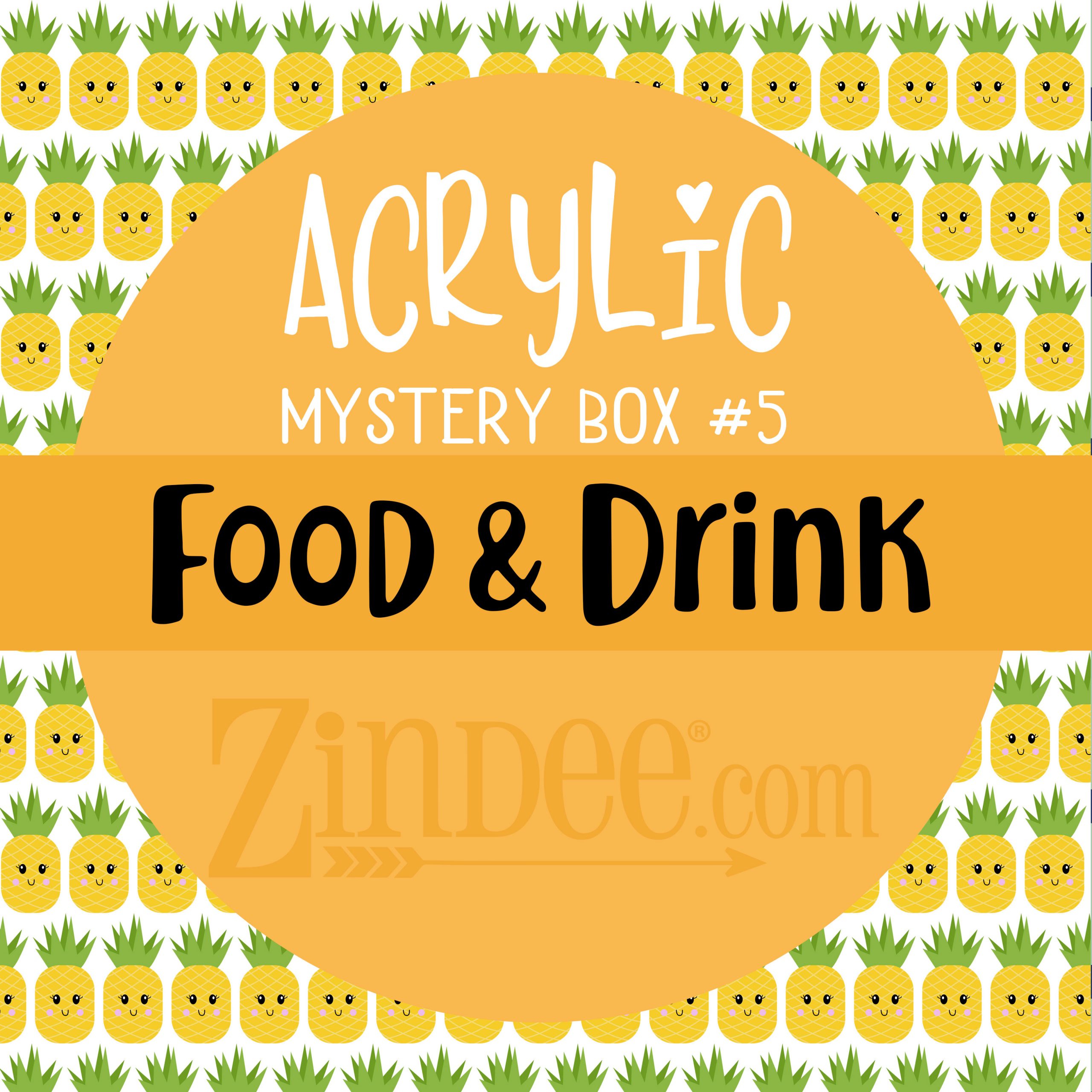 Acrylic Mystery Collection #5 (Food & Drink theme)