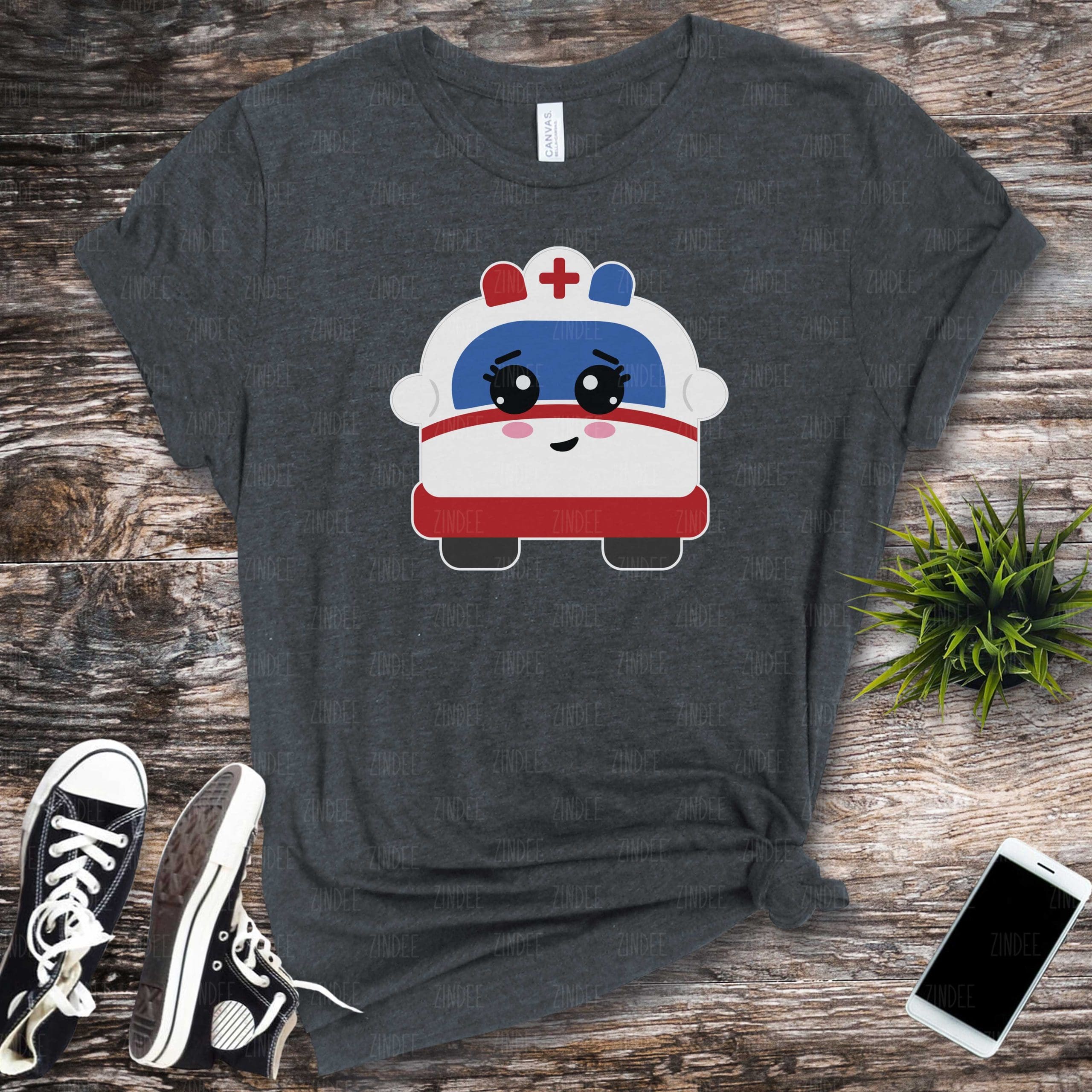 Ambulance Baby (HTV ready to press)