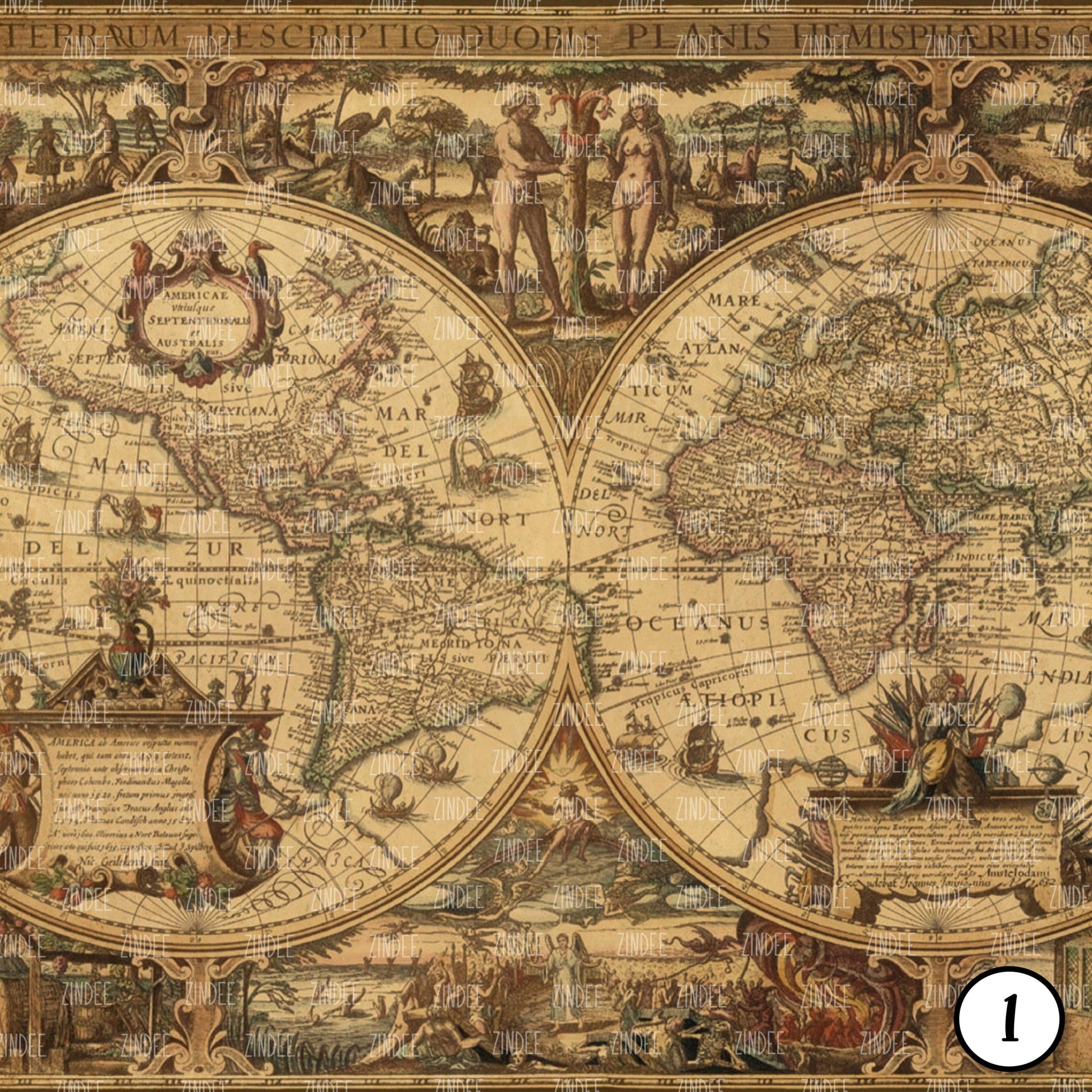 Alternative view of Antique Maps (vinyl)