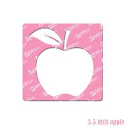 Apple Stencil 3.5 inch