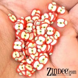 Alternative view of Apples Polymer Clay