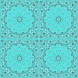 Aqua Bandana seamless (vinyl)