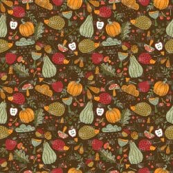 Autumn Harvest Brown seamless (vinyl)