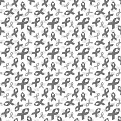 Awareness Ribbon Grey seamless (vinyl)