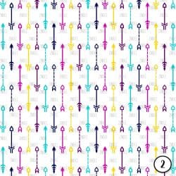 Aztec Purple Yellow Arrow (vinyl) - Image 3