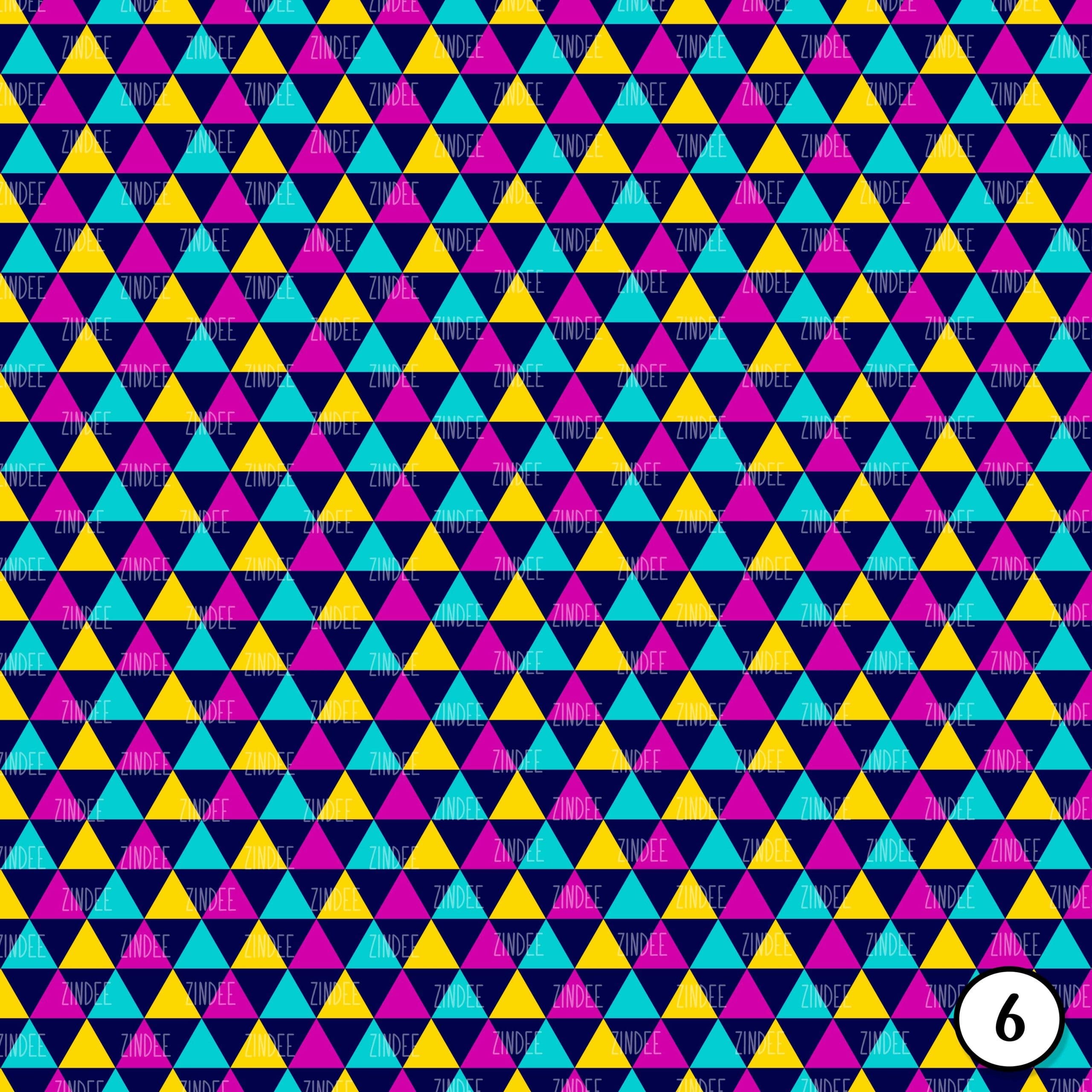 Aztec Purple Yellow Arrow (vinyl) - Image 7