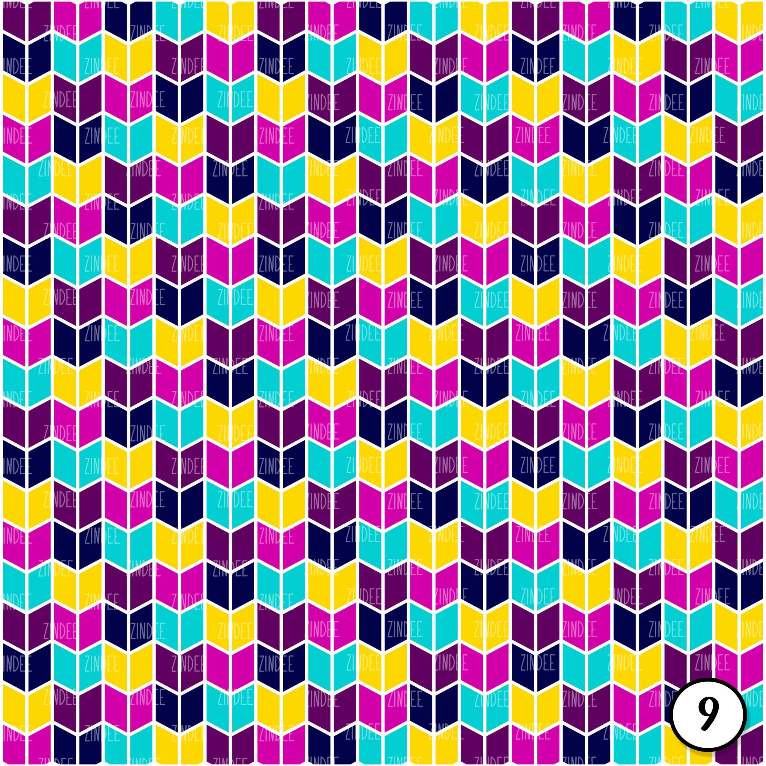 Aztec Purple Yellow Arrow (vinyl) - Image 10