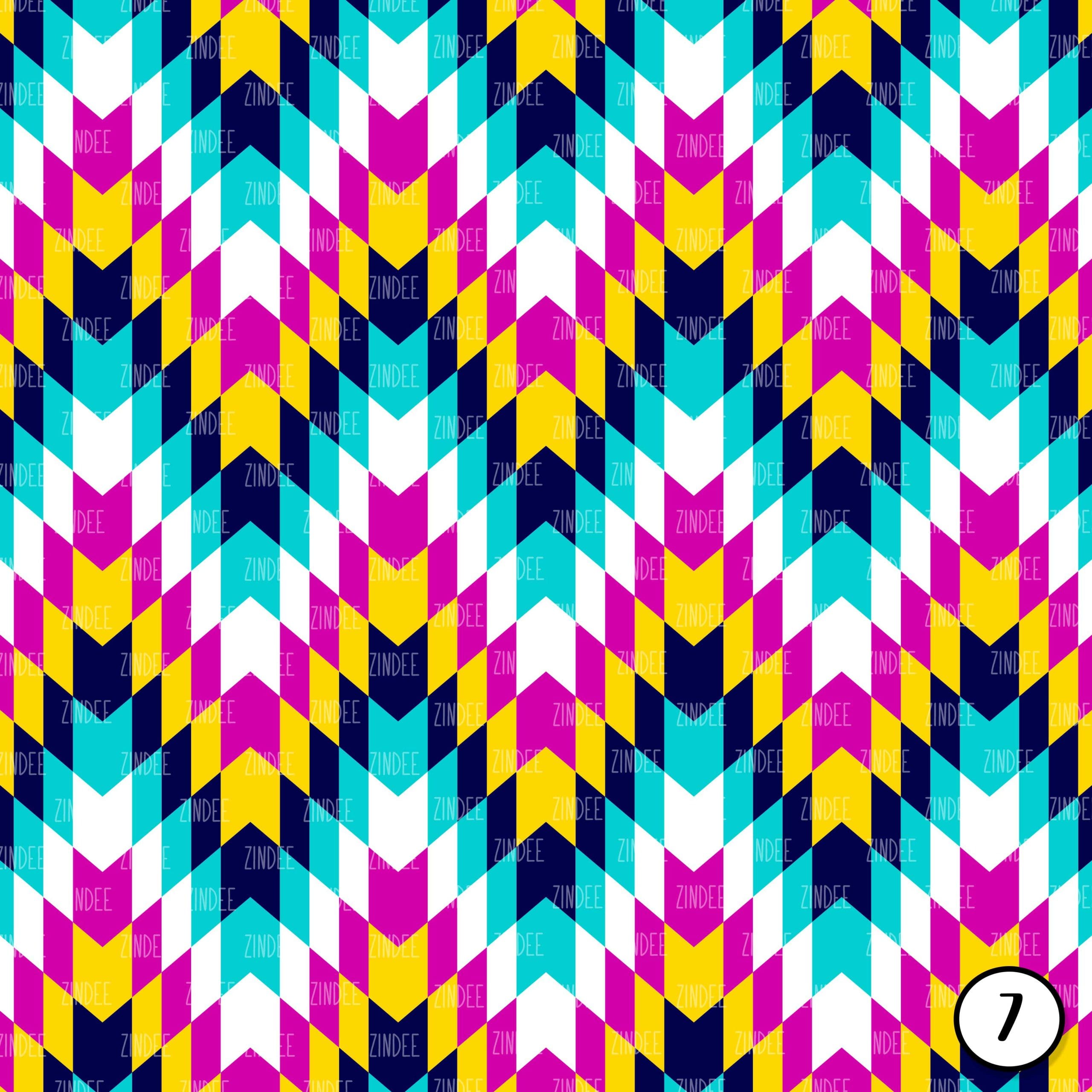 Aztec Purple Yellow Arrow (vinyl) - Image 8