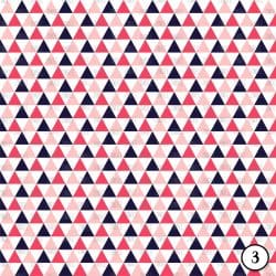 Aztec Tribal Navy and Coral (vinyl) - Image 4