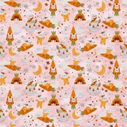 Baby Bunnies Pink seamless (vinyl)