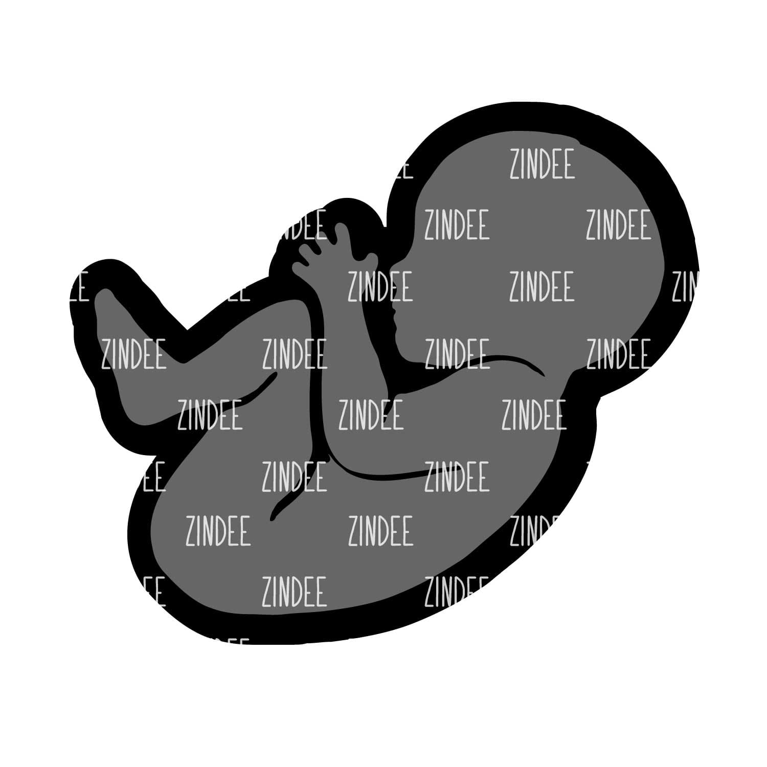 Alternative view of Baby .6 inch (shaker filler) NO HOLE (10 Pack)